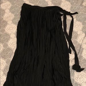 New ALL BLACK Deanne Skirt 2XL